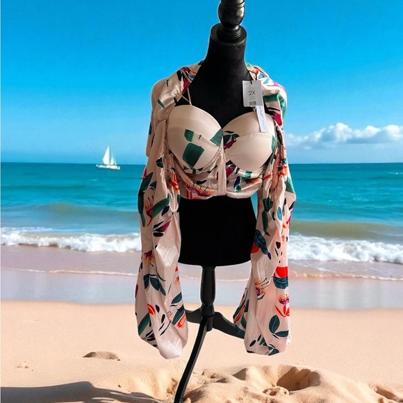 ⛱️👙AKIRA Multicolor Floral Top👙⛱️
🛍️REAL REVIEW🛍️ - Picture 1 of 5